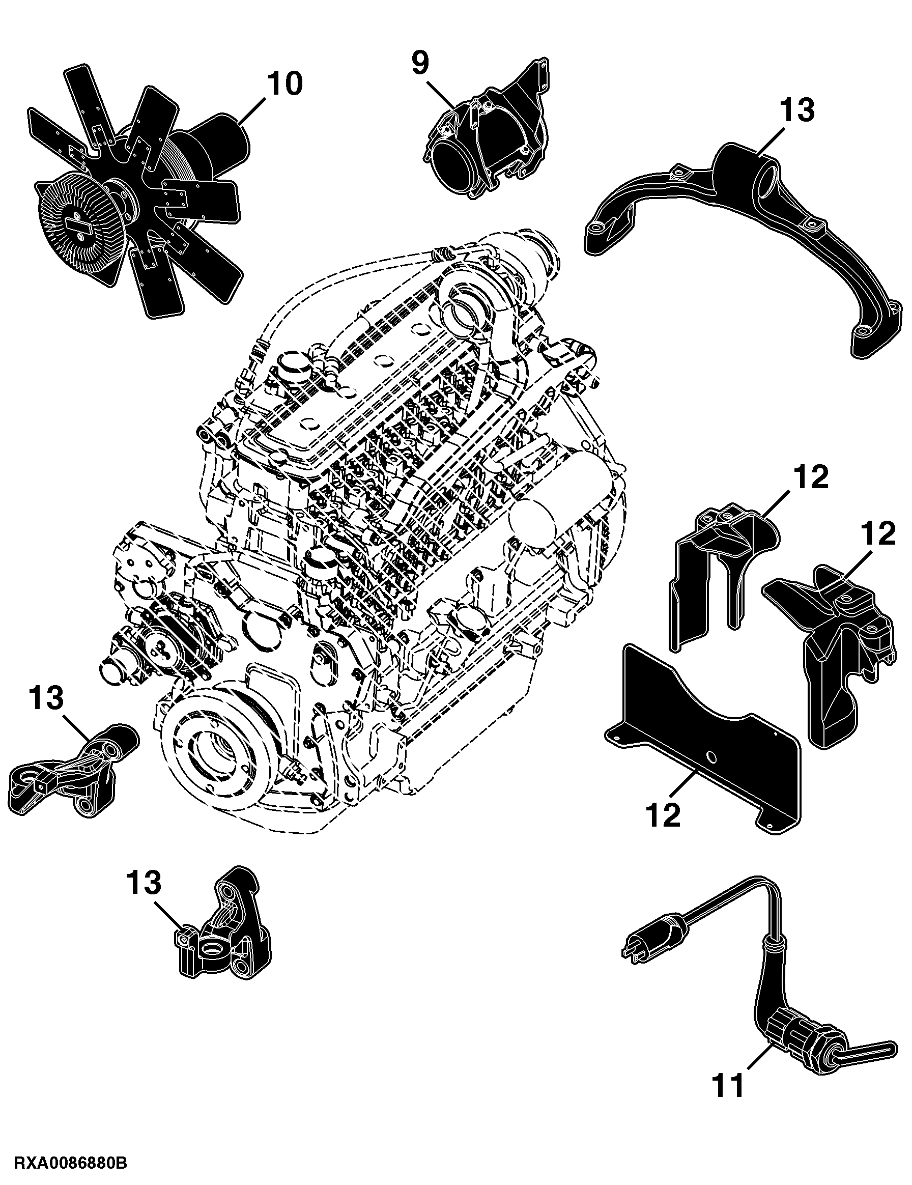 35 Engine Auxiliaries, Fuel Tank, Air System 7830 Russia Version