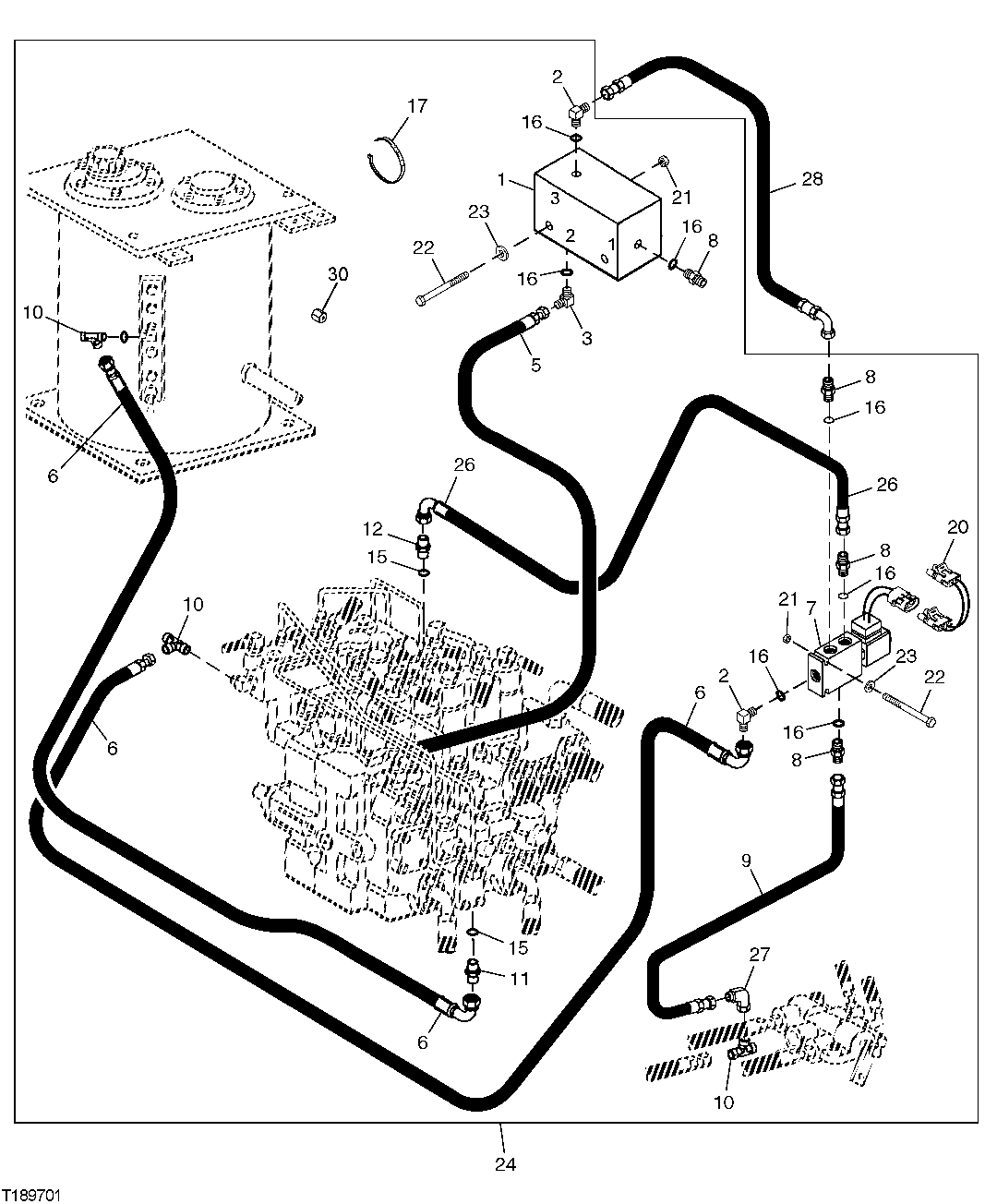 SOLENOID CONTROL AND FLOW CONTROL VALVE KIT (1-WAY)