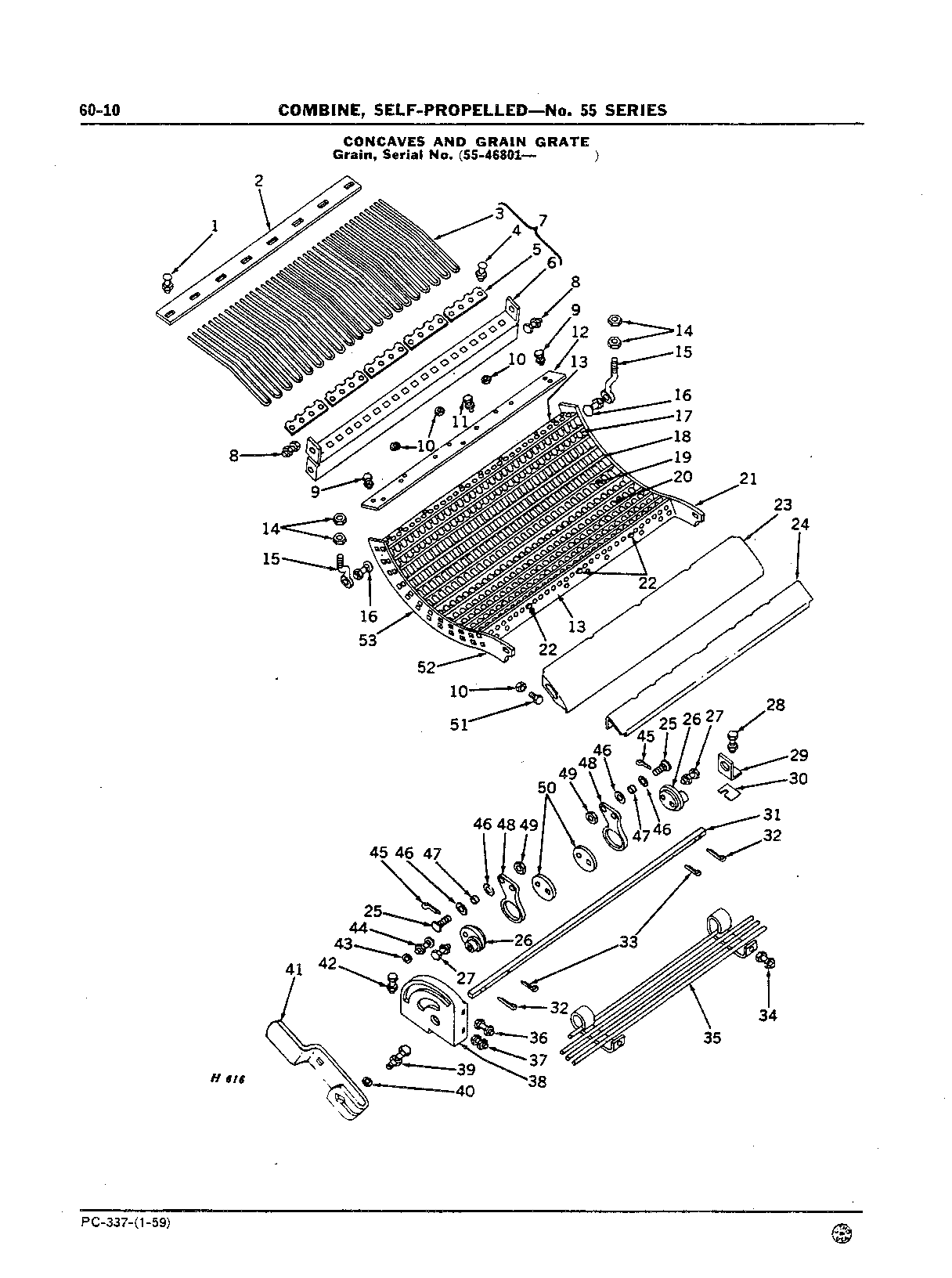 Fingers, Grain Grate (Continued)