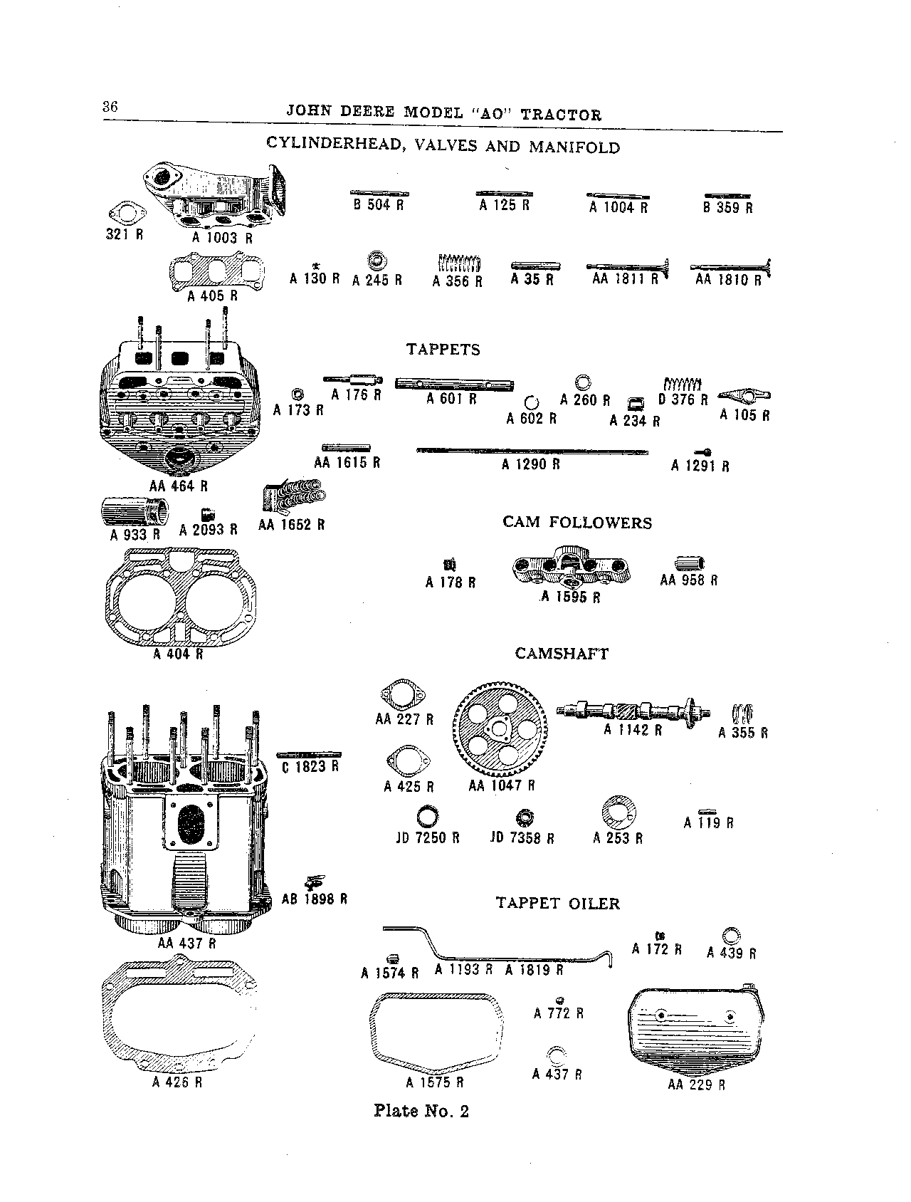 Cylinder Head, Manifold, Valves