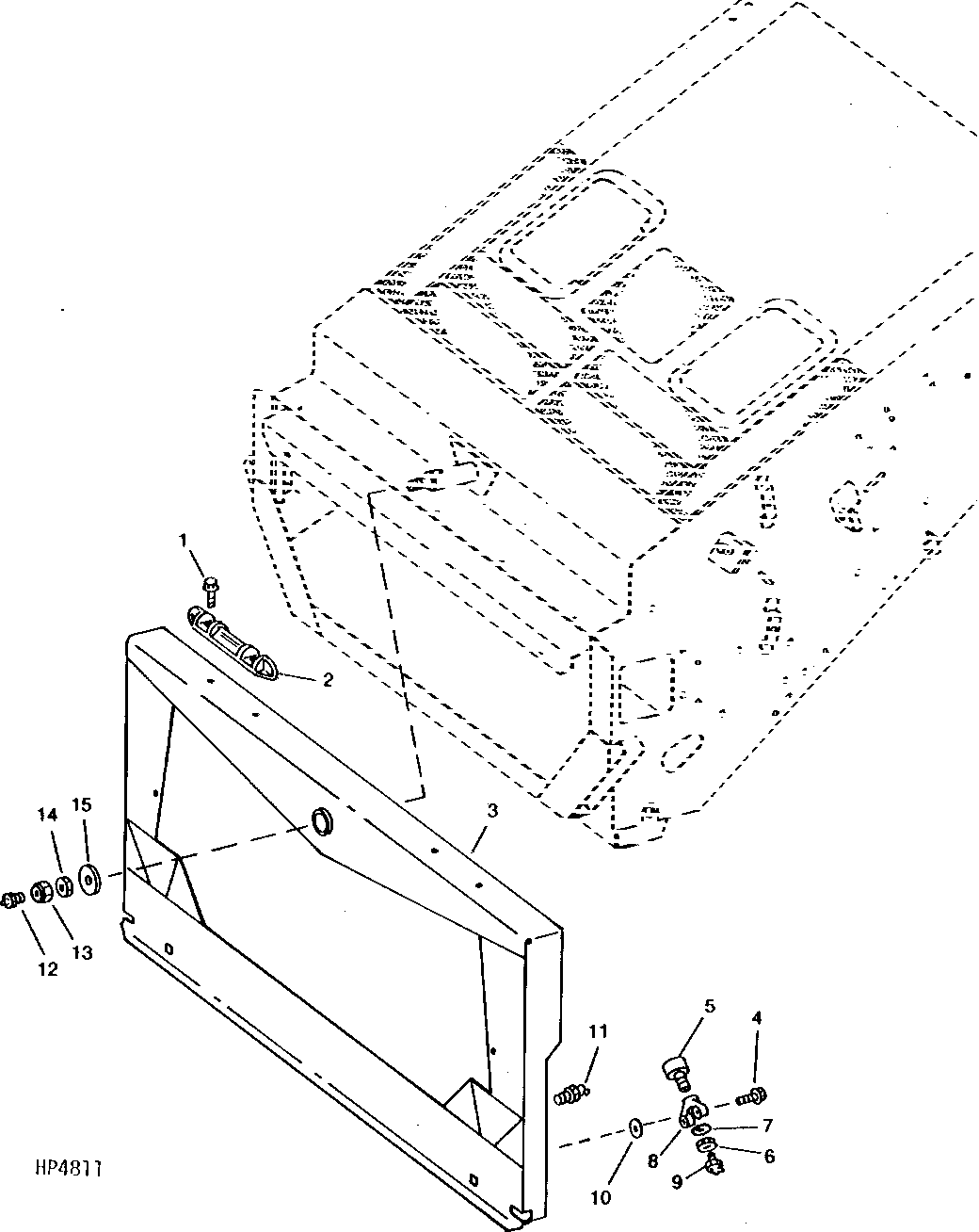 FEEDER HOUSE OUTER CLOSURE FRAME (SIDEHILL)