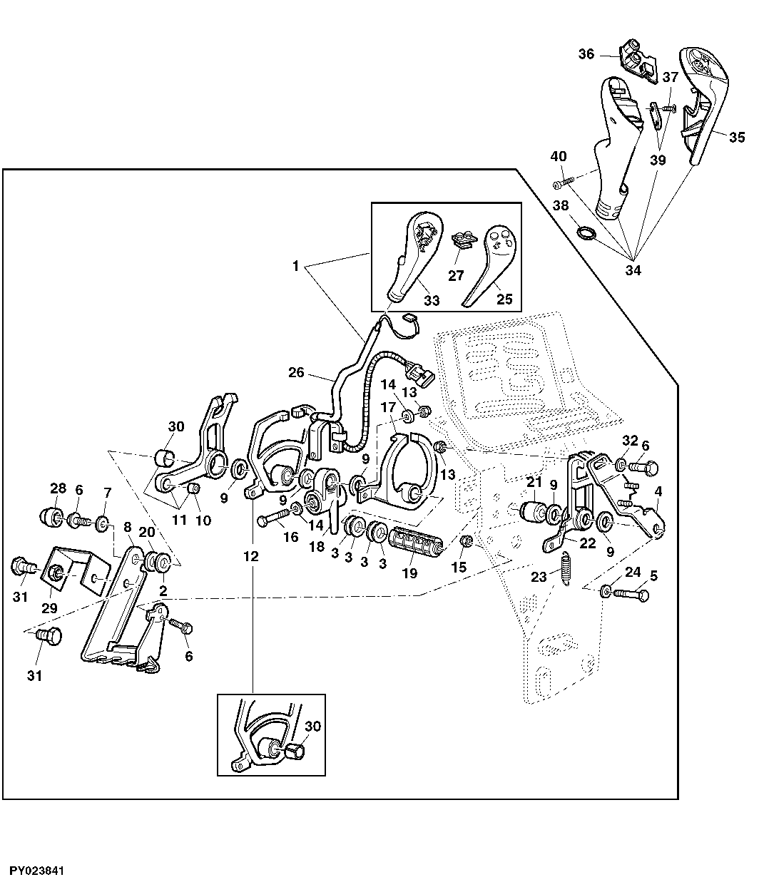 RANGE SHIFT COMPONENTS (POWRQUAD PLUS OR AUTOQUAD)