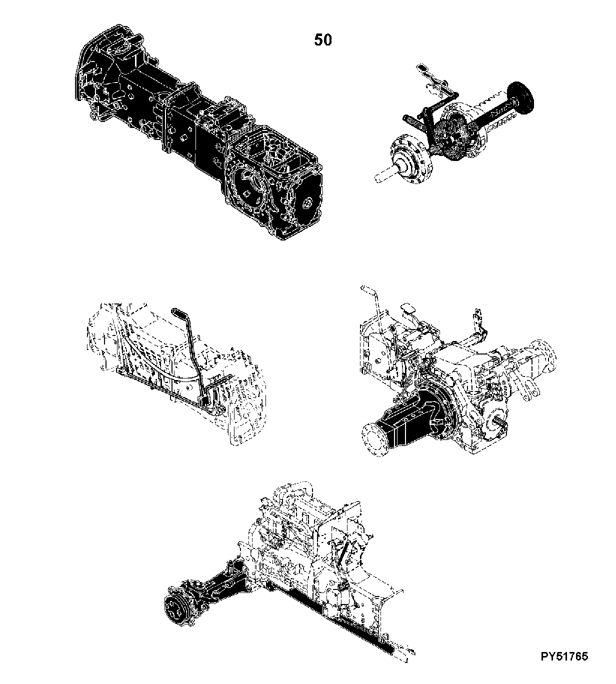 5303 and 5403 Tractors (Stage II Engine)(PY5303E, PY5403E, South Africa Edition)
