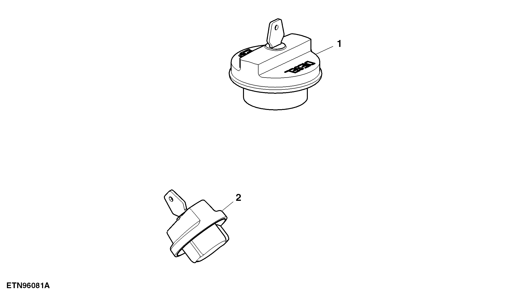 Filler Cap, Lockable