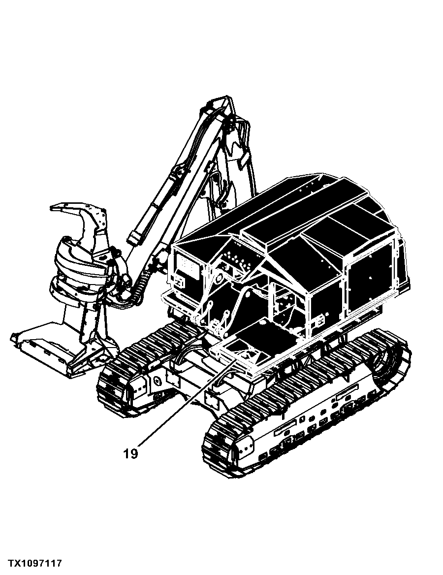 909K Tracked Feller Buncher (PIN: 1T0909KX_ _D181103 - D270472)(PIN: 1T0909KX_ _C181103 - C270472)
