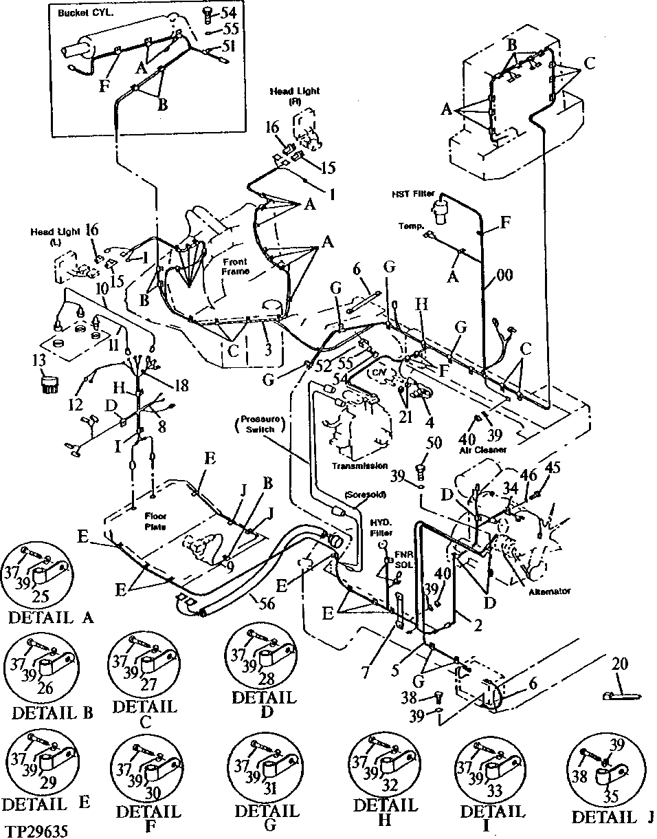 Main Wiring Harness (Canopy) (000477 - 000876)