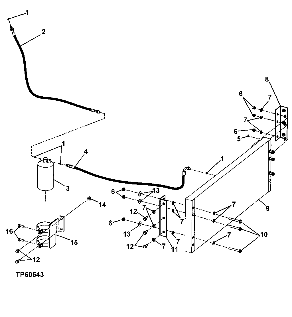 Air Conditioning Condenser and Receiver-Dryer ( - 581890)