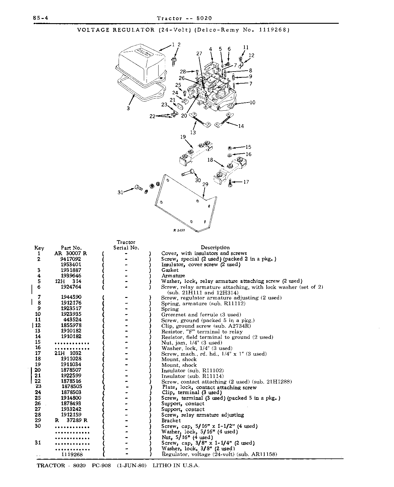 Section 85-Electrical System (Continued)