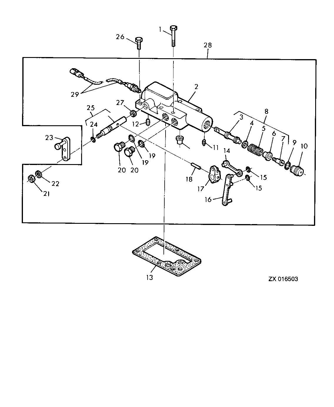 Hydrostatic Drive Displacement Control Valve
