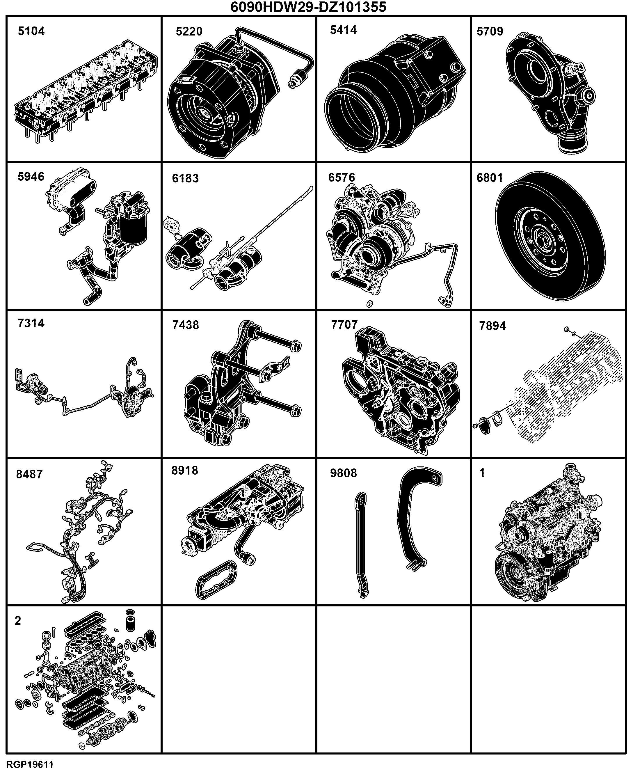 04C Engine 6090HDW29-DZ101355