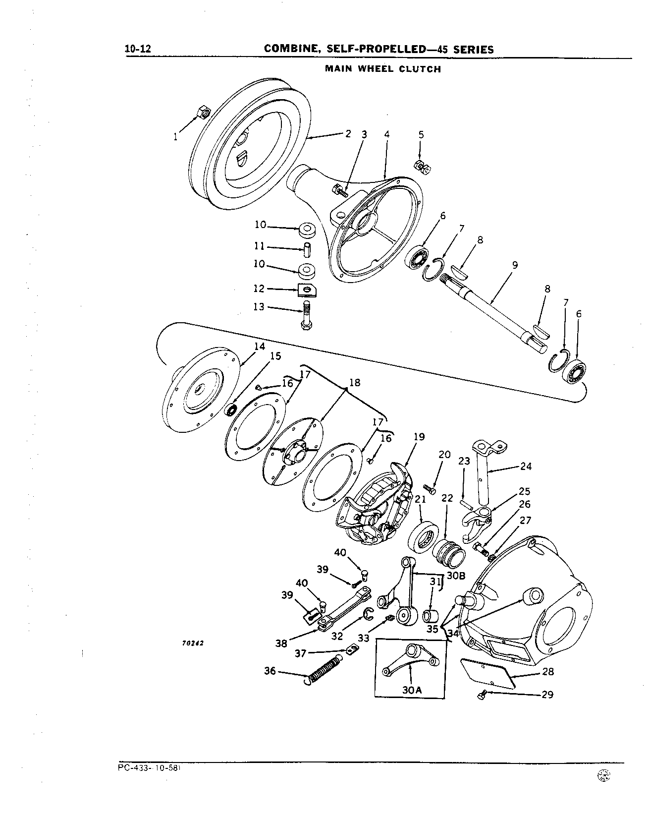 Clutch, Main Wheel