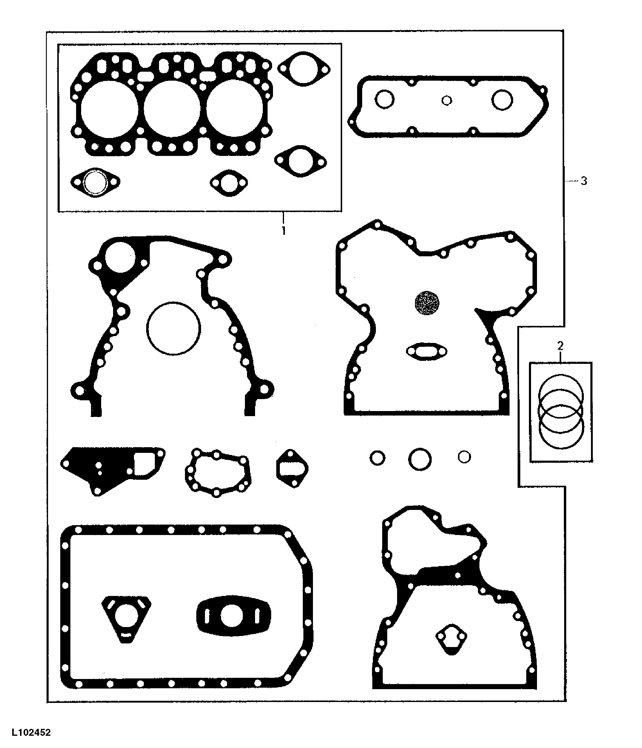 ENGINE GASKET SET