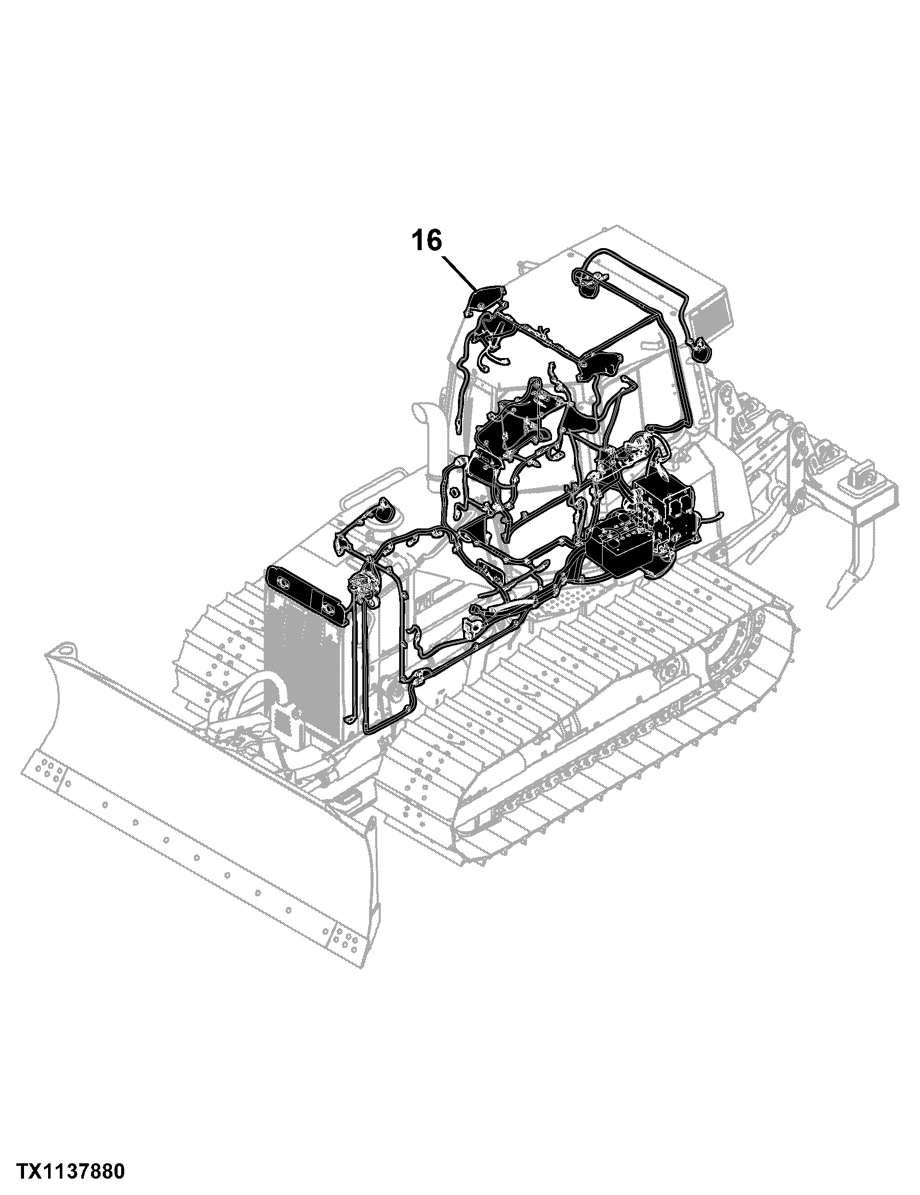700K Crawler Dozer (PIN: 1T0700KX_ _E217278 - 275435) Engine 6068HT092