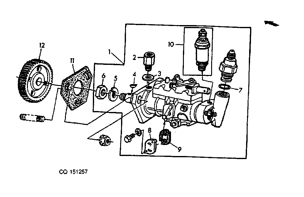 BOMBA DE INJECTION DE COMBUSTIBLE (4039TJ01)