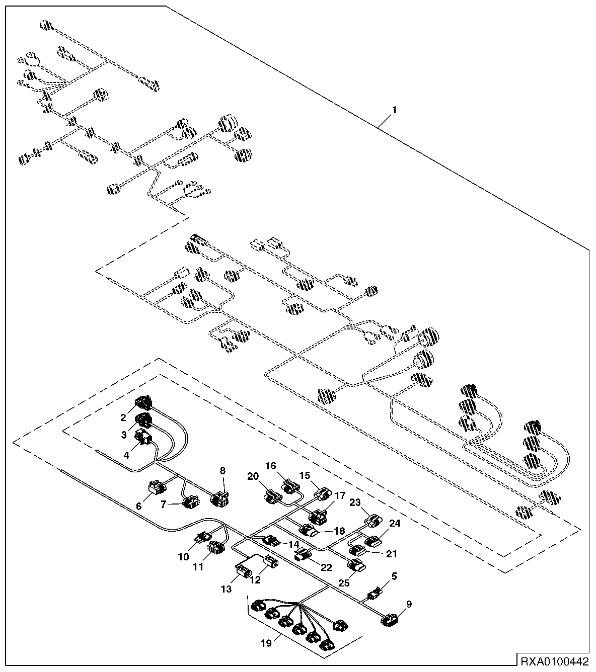 Chassis Wiring Harness Connectors, (Export) (Non-Certified) (3/3)