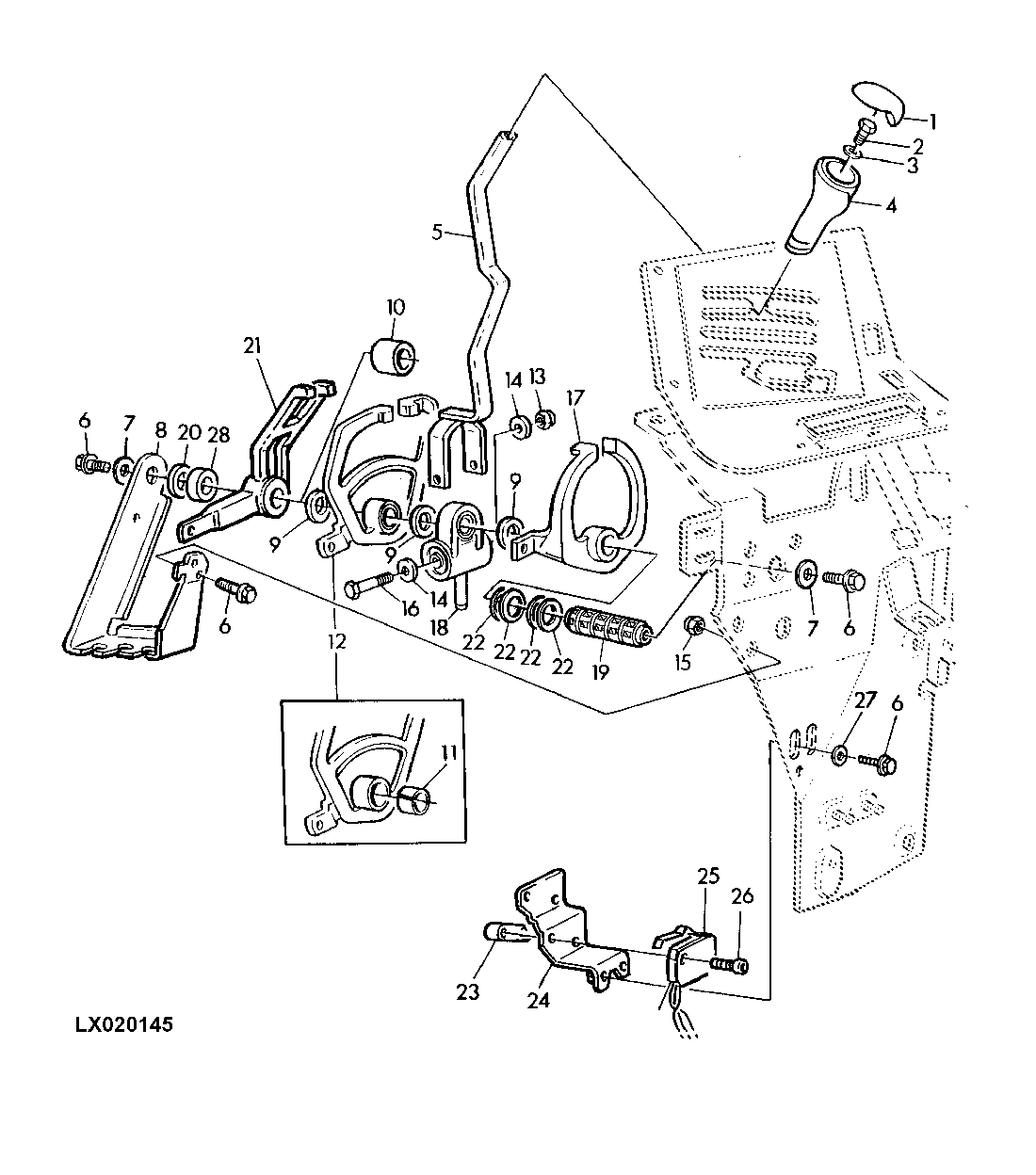 RANGE SHIFTING (POWRQUAD WITH REVERSER CONTROL AT SHIFT CONSOLE)