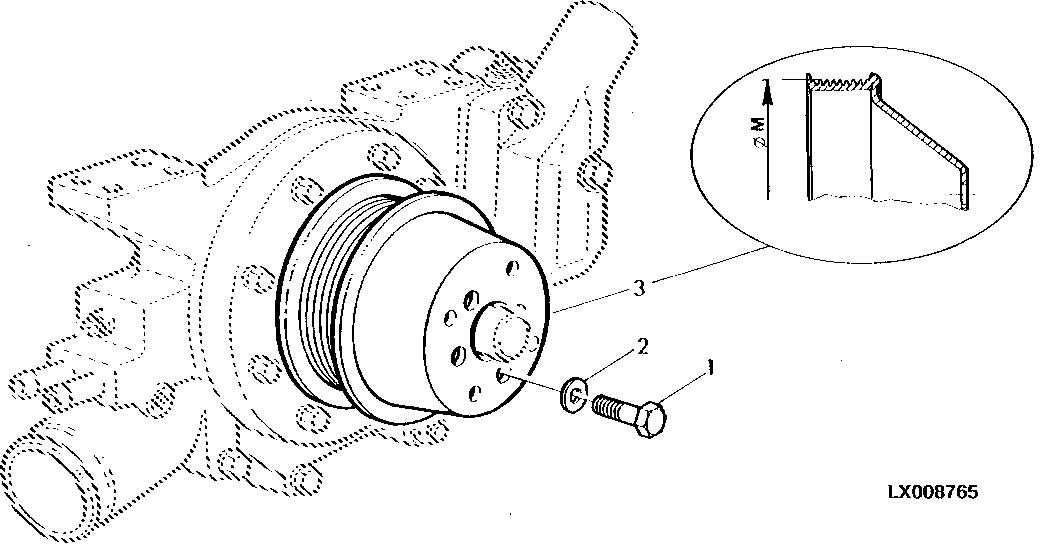 PULLEY, WATER PUMP