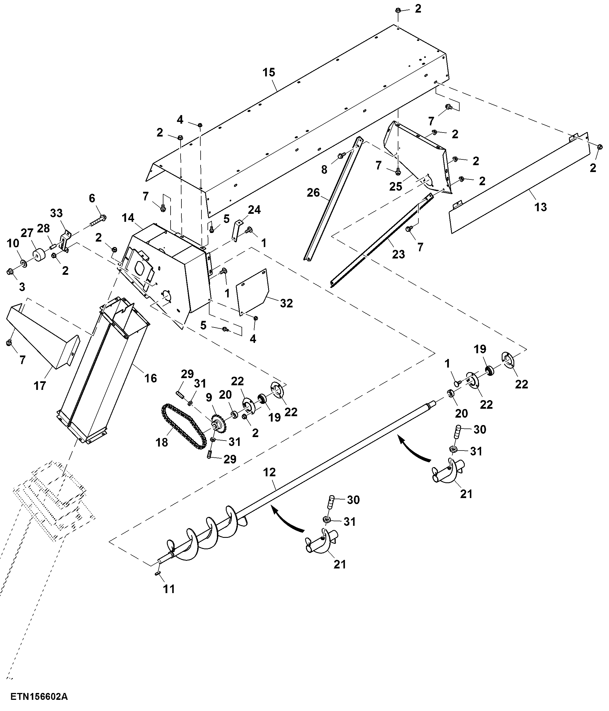Upper Part, Grain Elevator, Higher Grain Tank