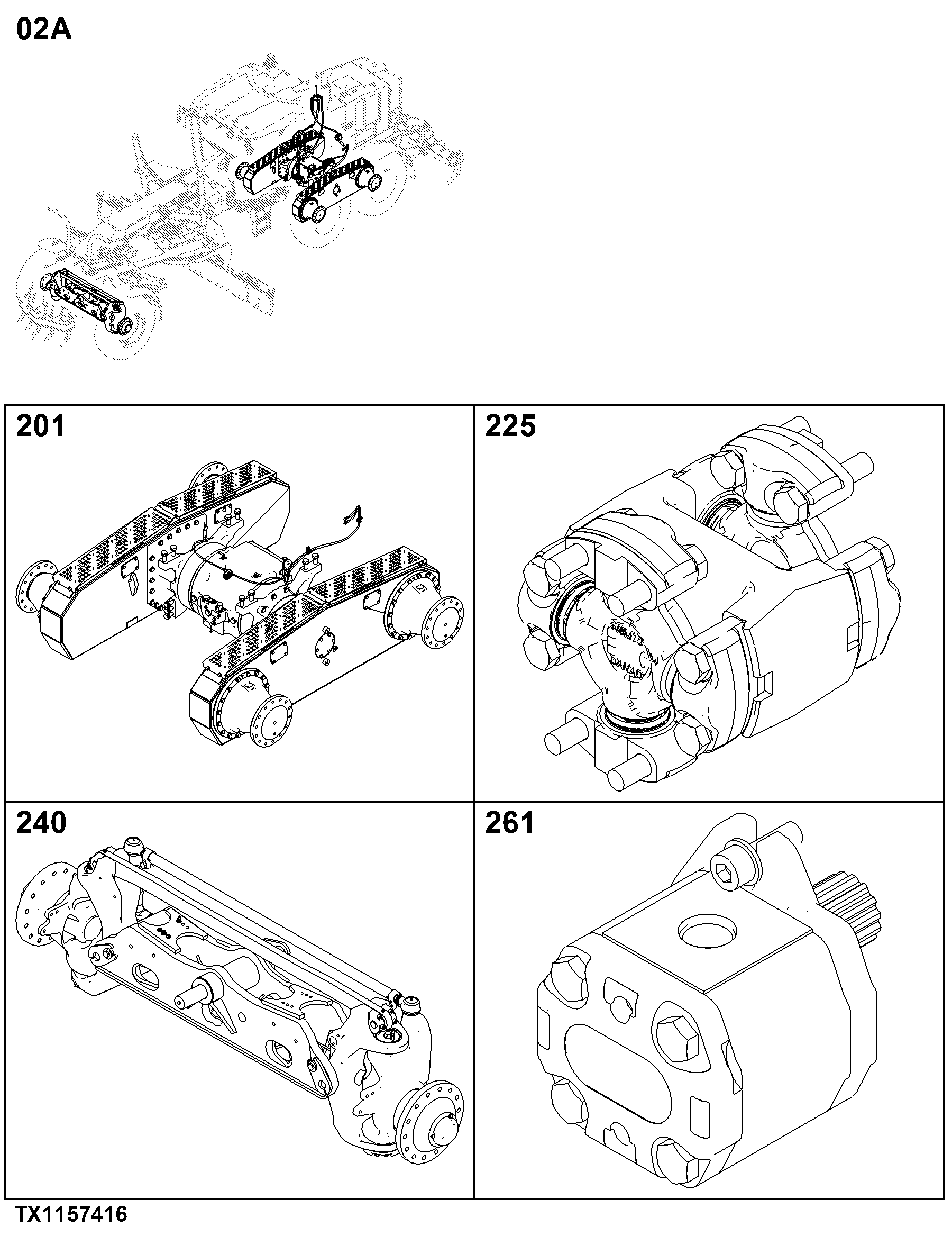 02A Axles, Differentials and Suspension Systems