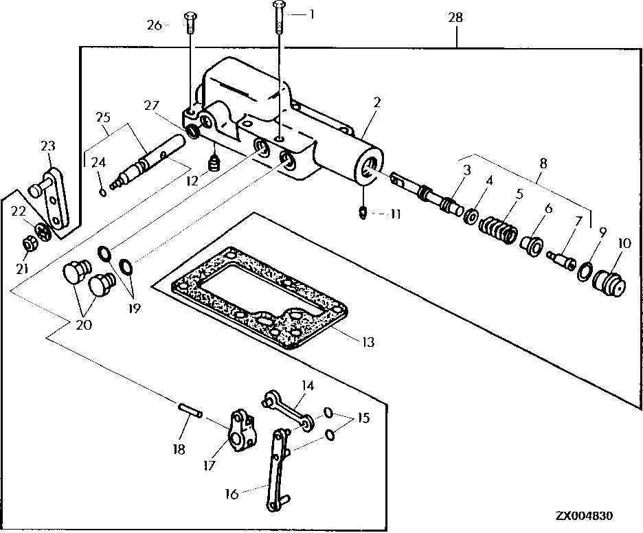 Hydrostatic Drive Displacement Control Valve