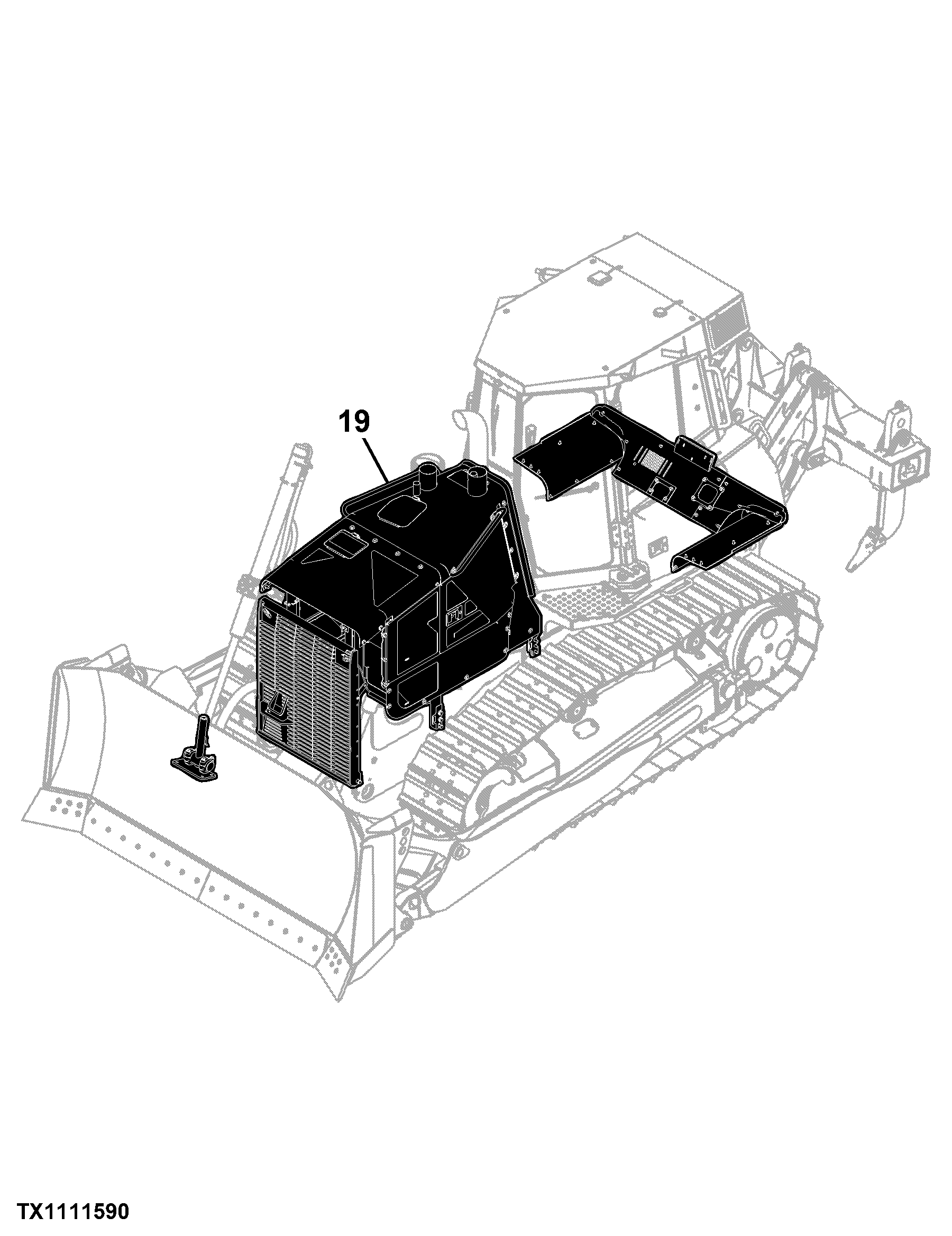 850K Crawler Dozer (PIN: 1T0850KX_ _E178122 - 271265)
