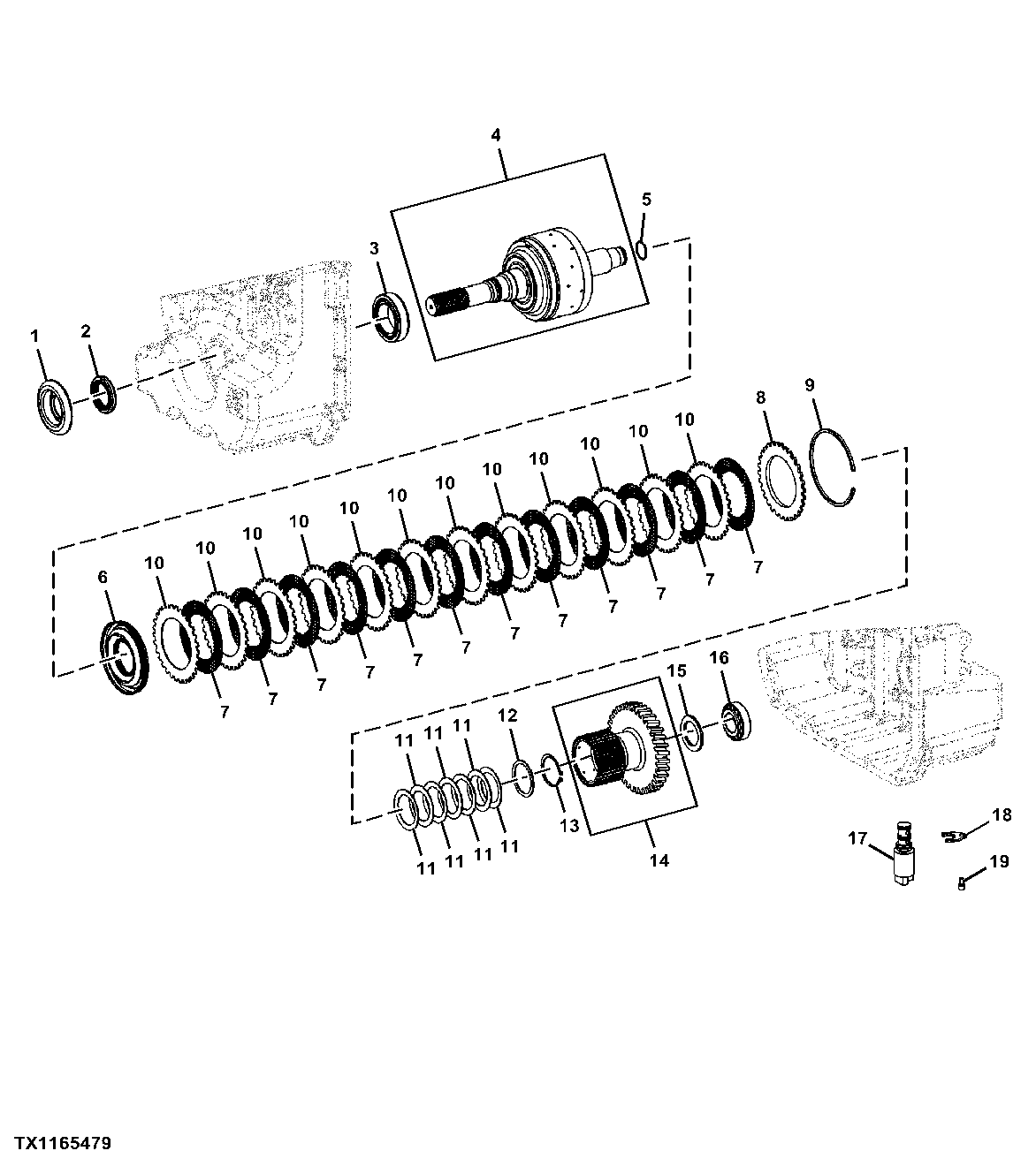 Mechanical Front Wheel Drive Clutch Assembly
