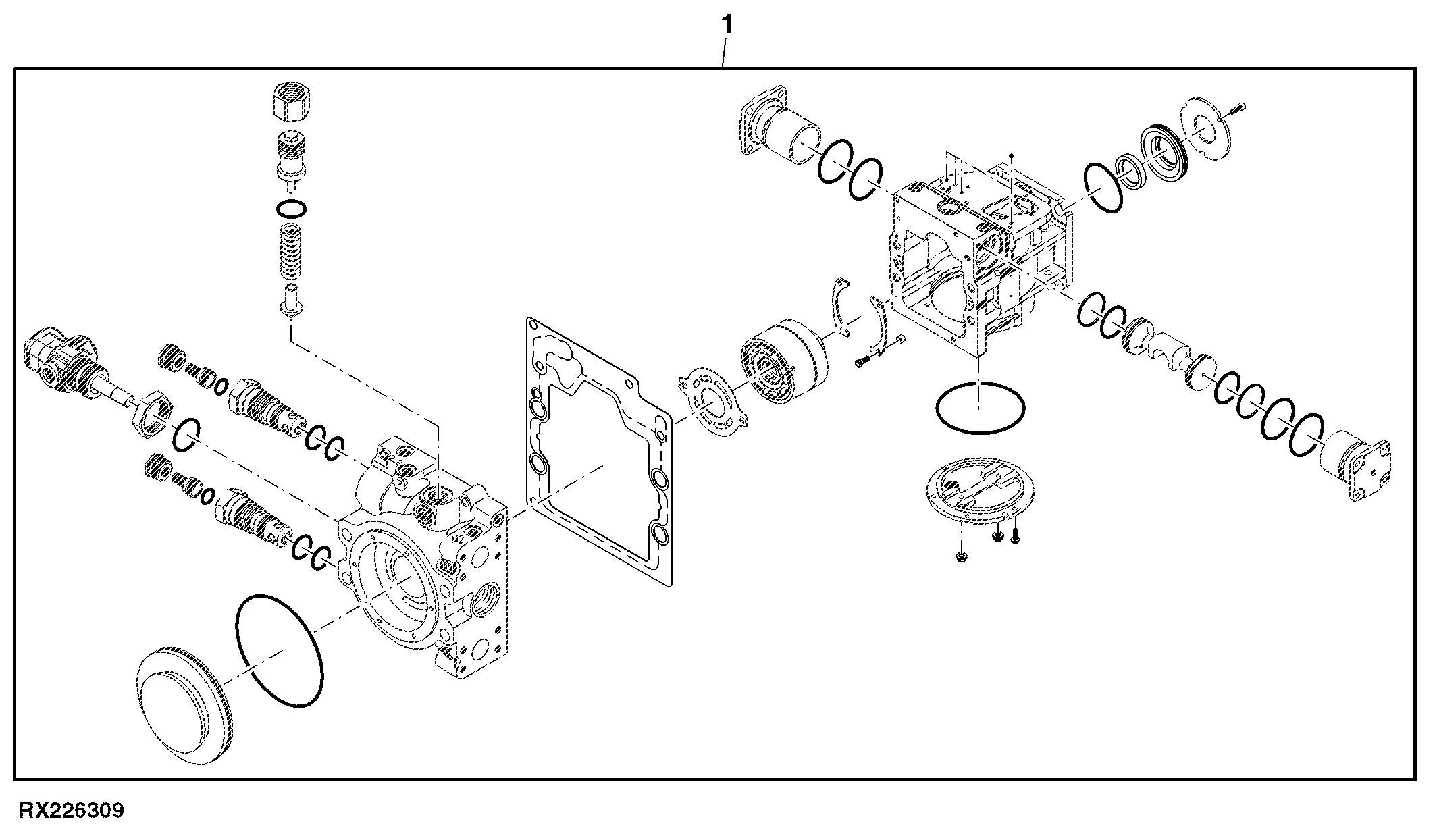 Seal Kit, Hydrostatic Pump