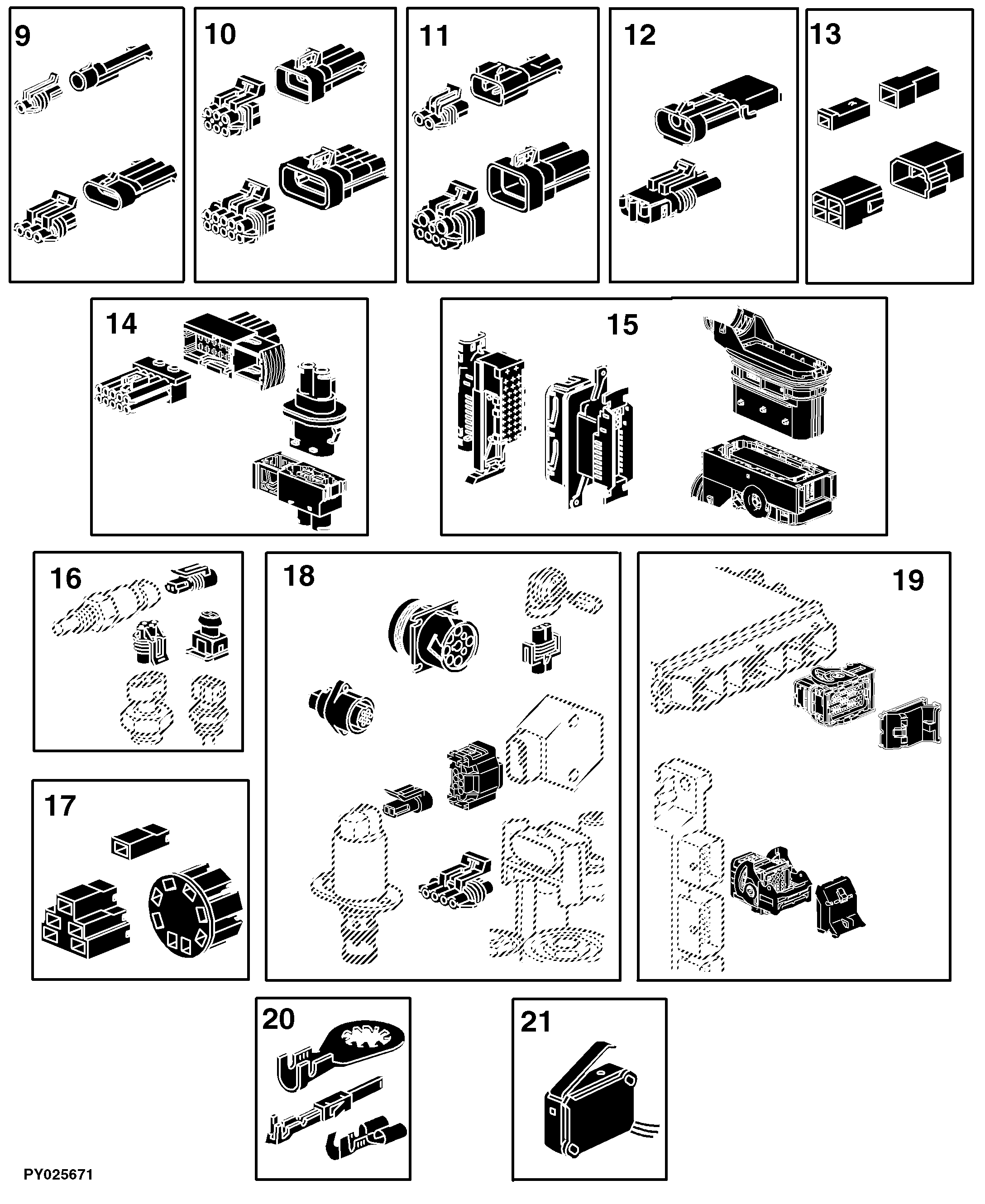 43 Electrical Components / Control Units and Miscellaneous Small Parts