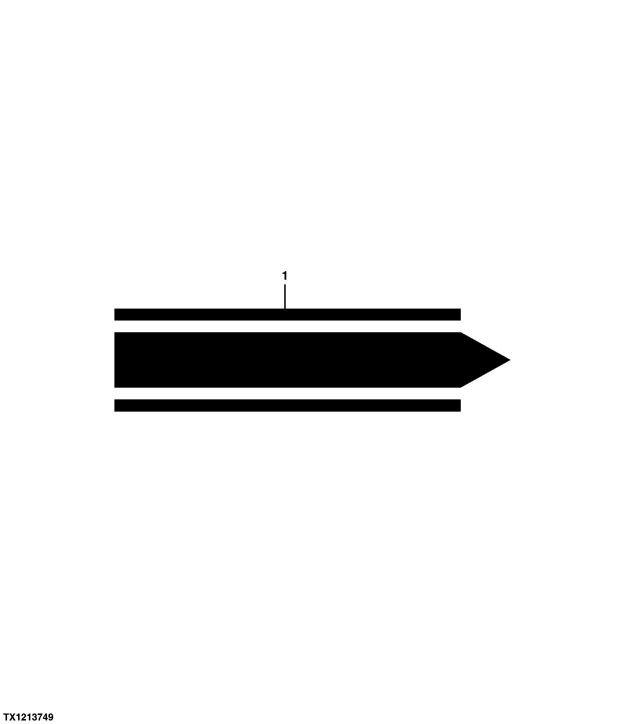 Loader Bucket Level Indicator Label