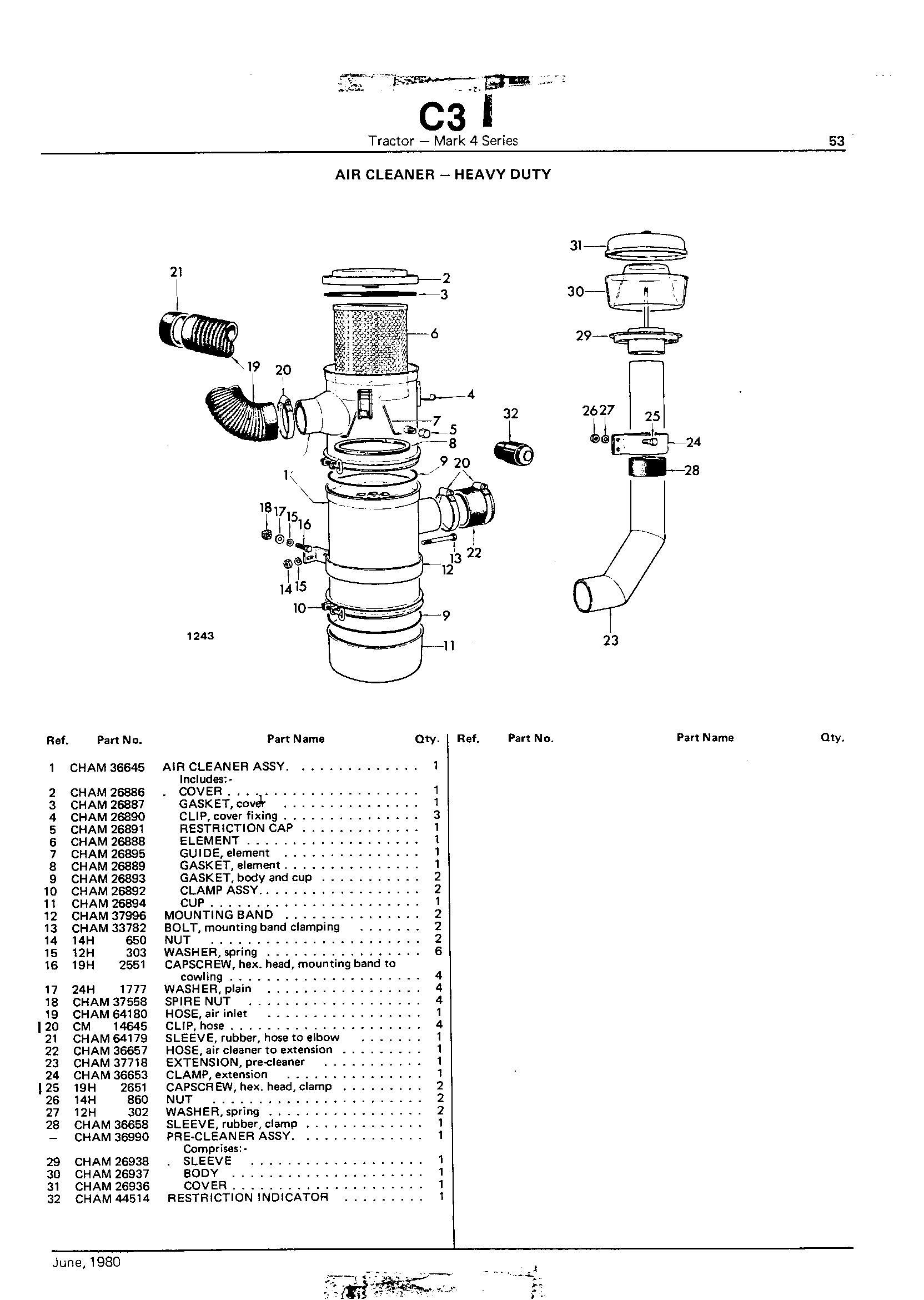 Air Cleaner - Heavy Duty