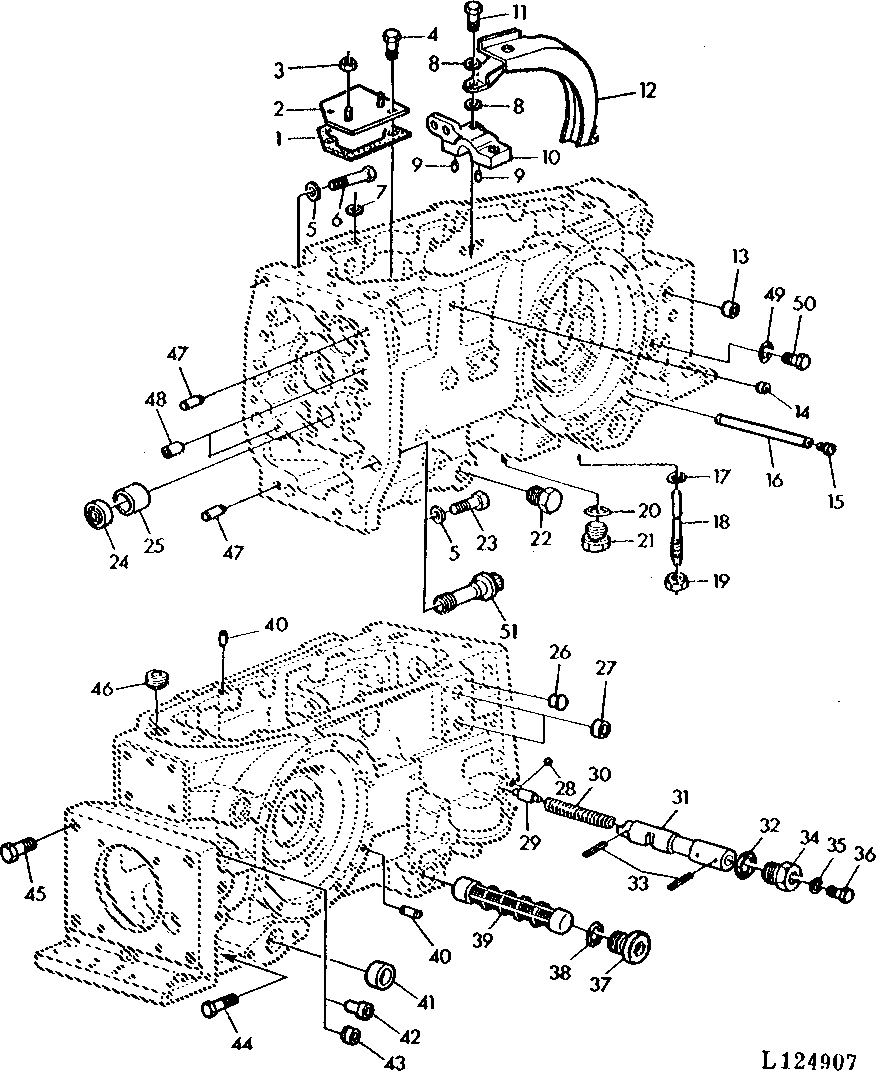 TRANSMISSION CASE (SYNCHRONIZED TRANSMISSION)
