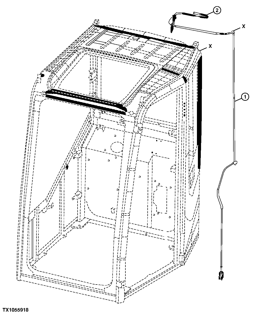 Rear Headlight Wiring Harness