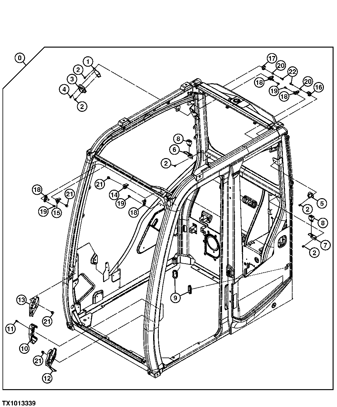 Cab Components (Brackets, Bushings and Stoppers)