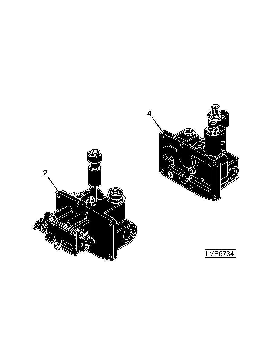 770 Rockshaft Control Valve (RCV) Tractor