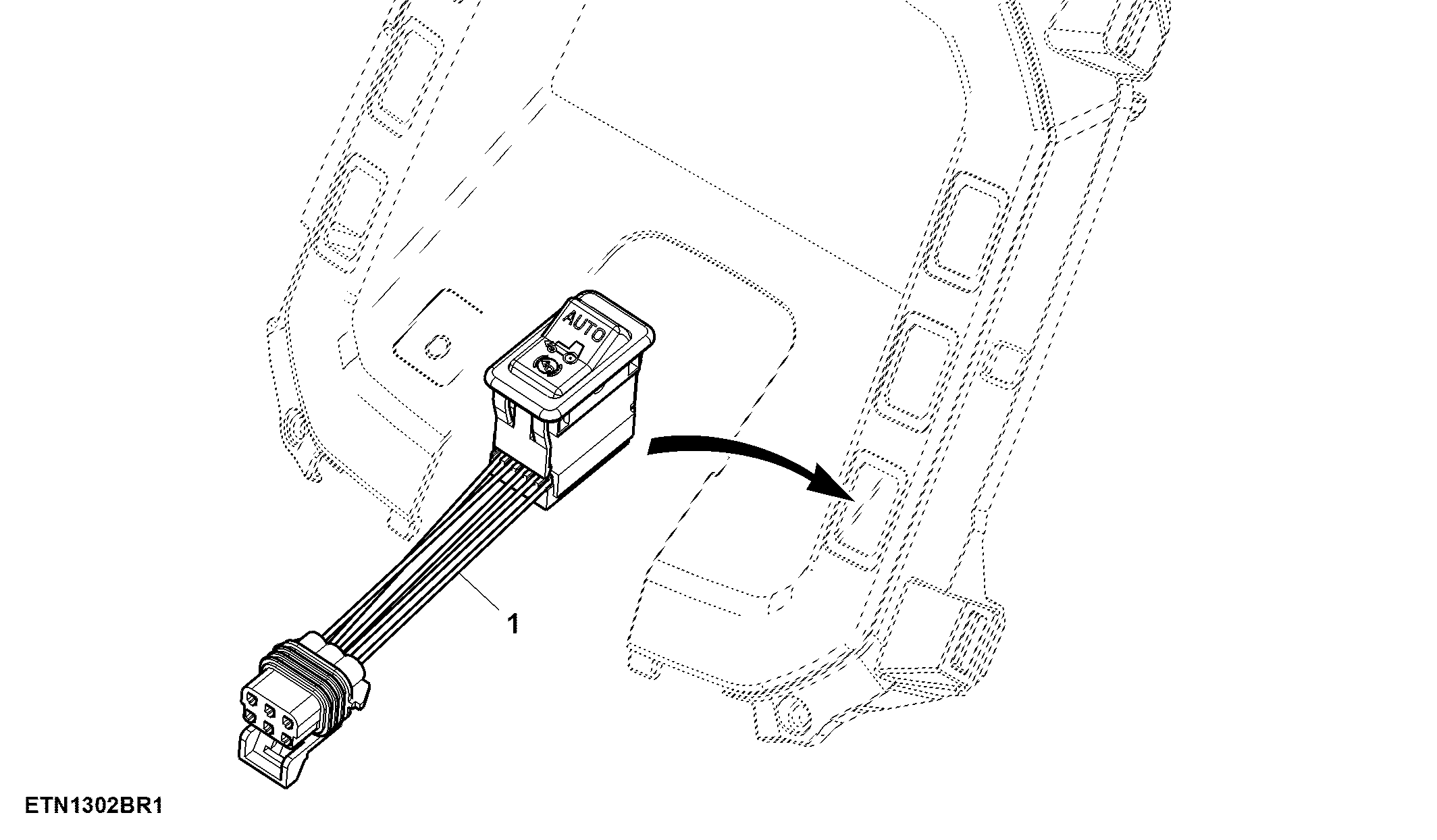 MFWD Switch, 2 Position, OOS, PowrReverser™ Plus