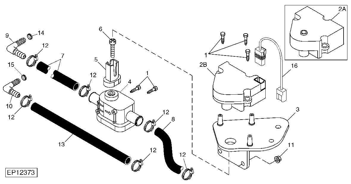 AIR CONDITIONING SYSTEM - WATER VALVE ASSEMBLY