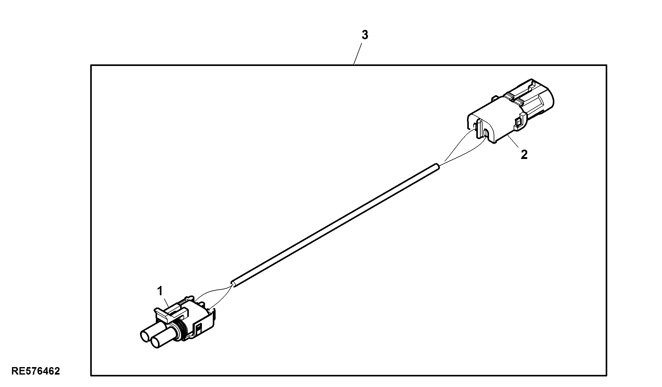 Wiring Harness, Implement Switch Jumper
