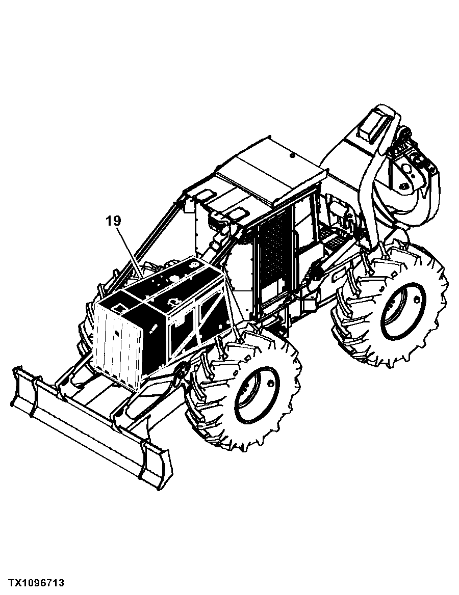 548GIII Grapple Skidder (PIN: 1DW548GX_ _C630436 - C666892)