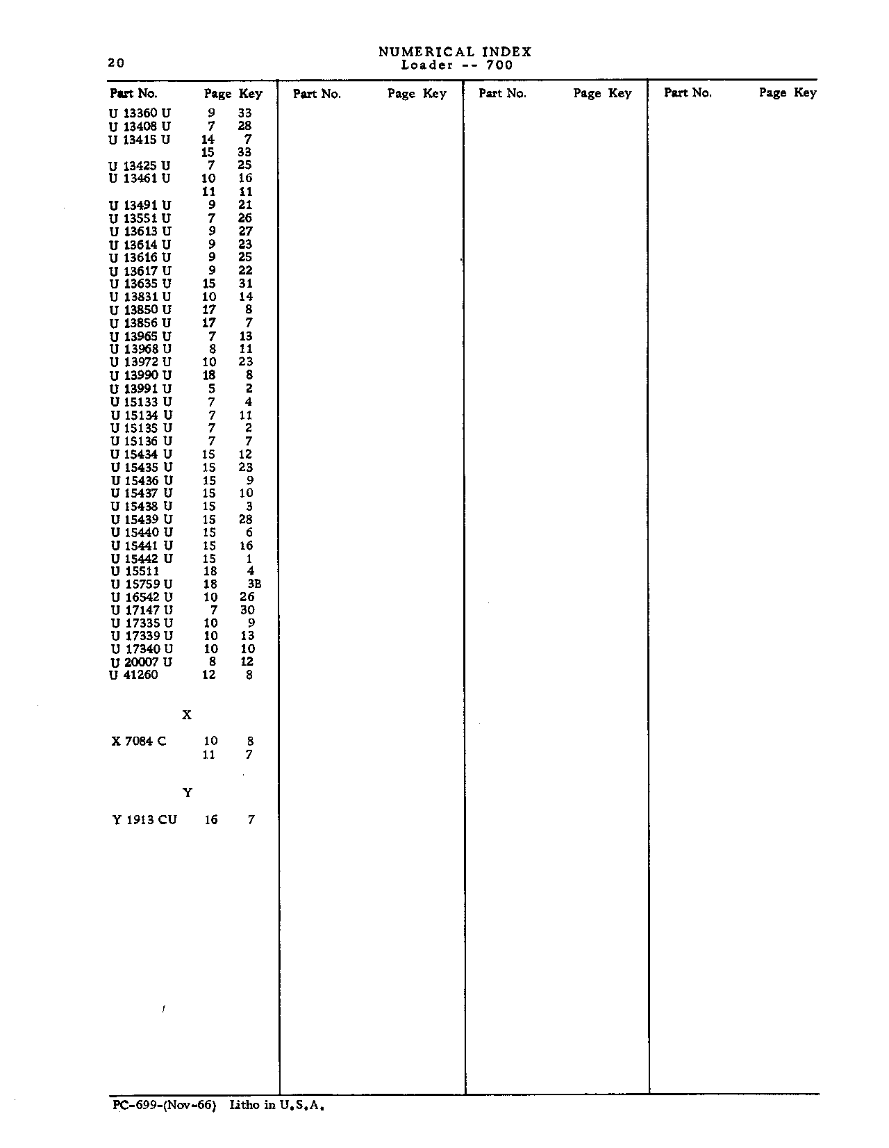 Brackets, counterweight: For backhoe sub-frame (Continued)