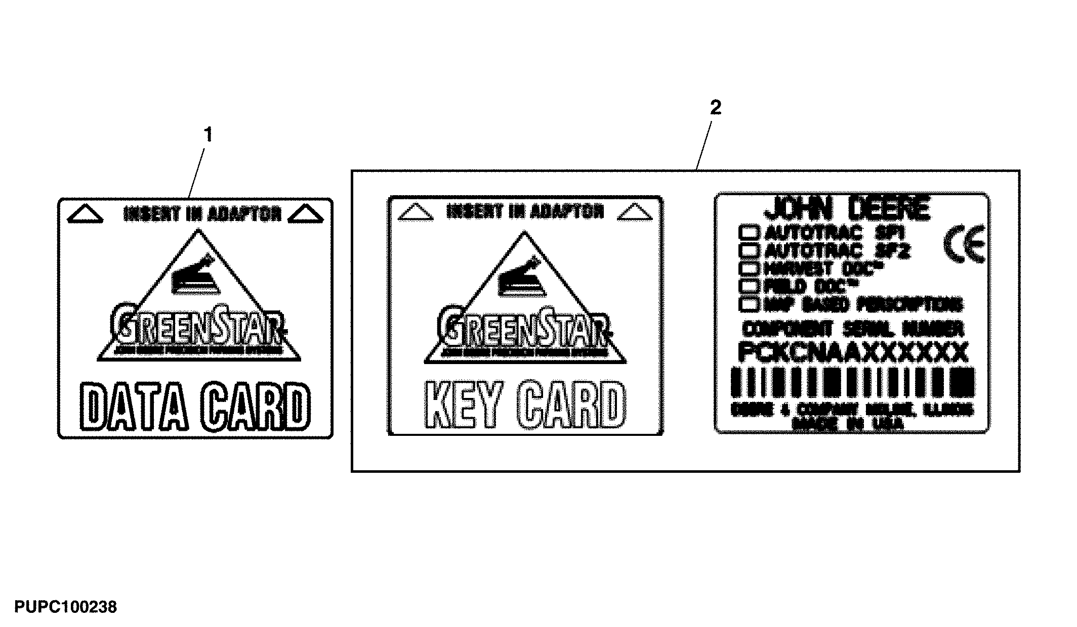 Original GreenStar™ Display Diskette Storage File
