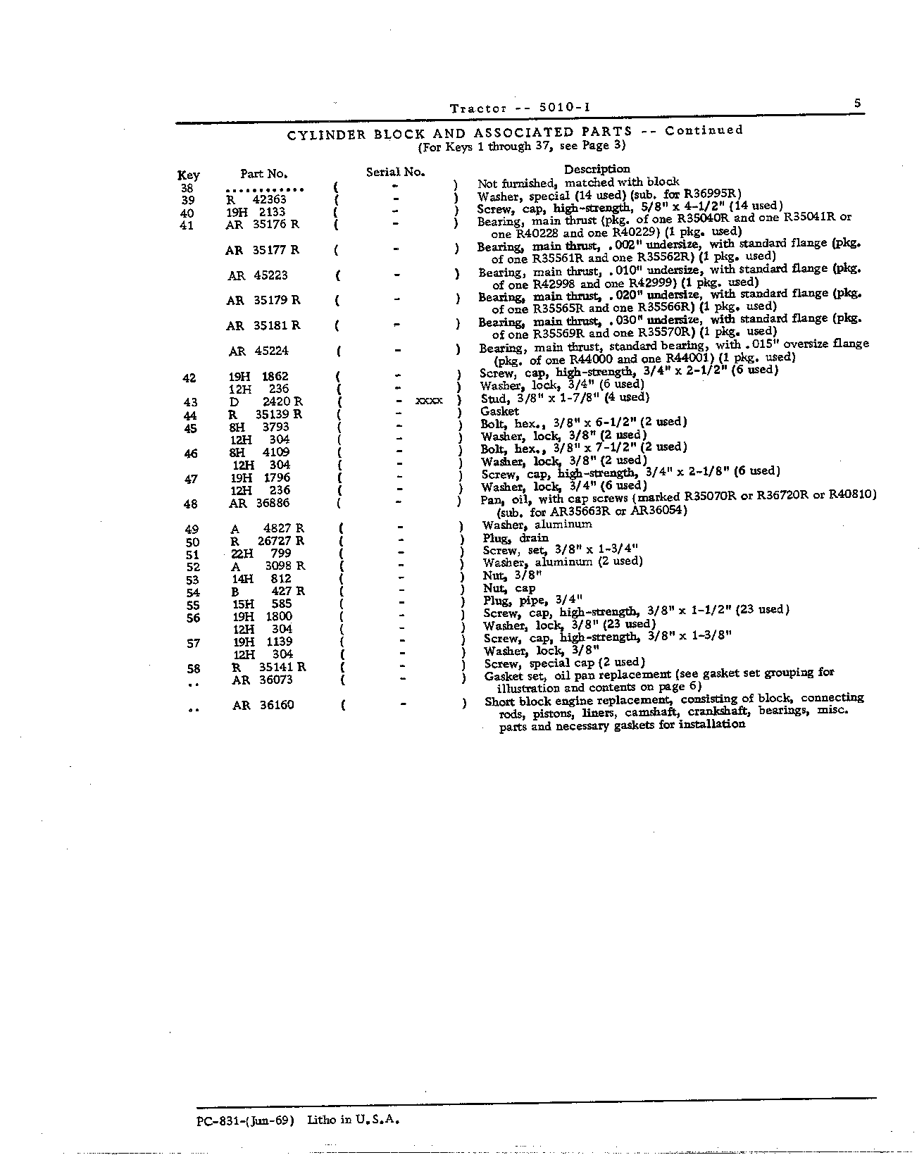 Engine (Continued)