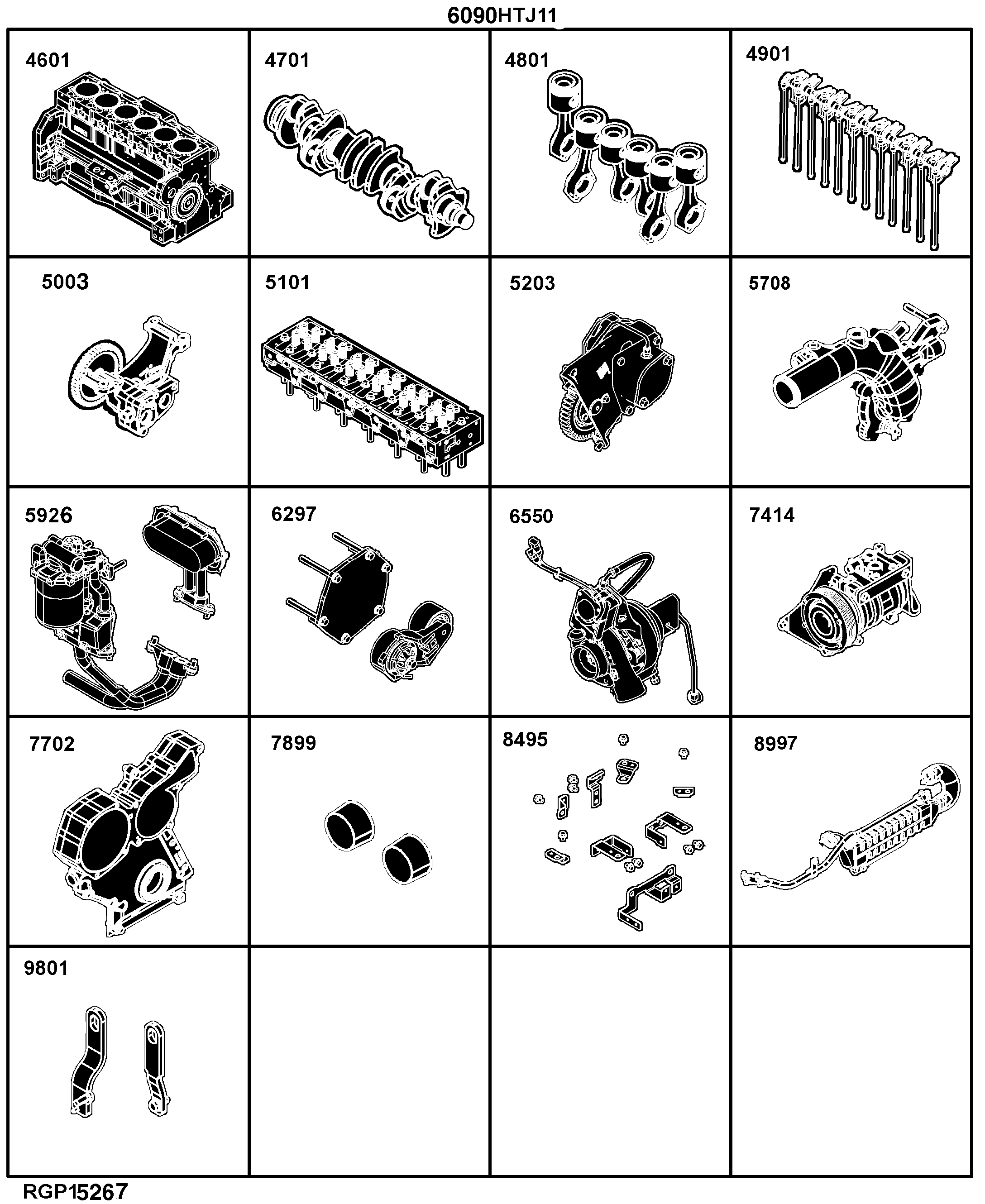 04B Engine 6090HTJ11-RE536412