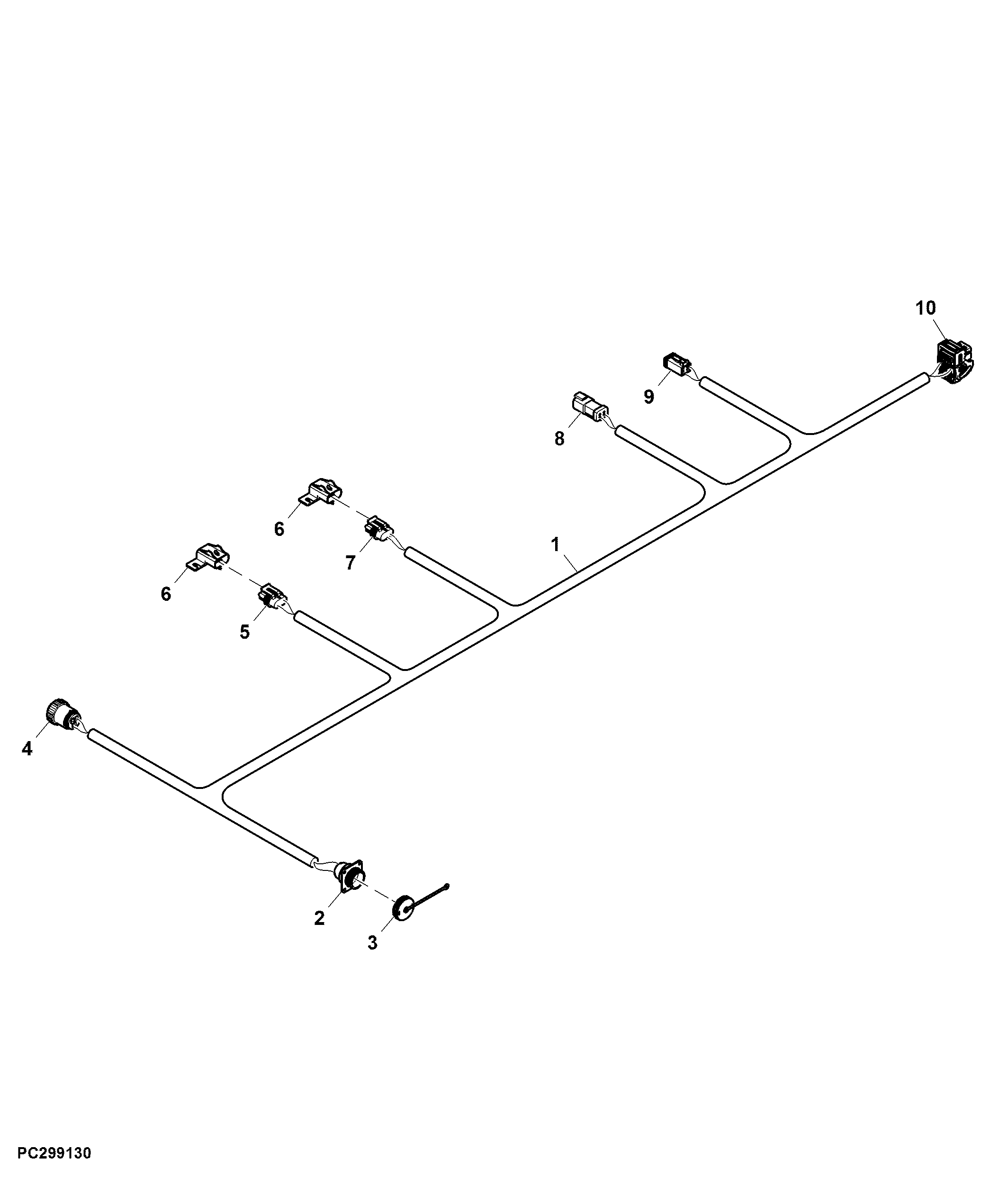 Mobile RTK Harness for Integrated GreenStar™ Machines