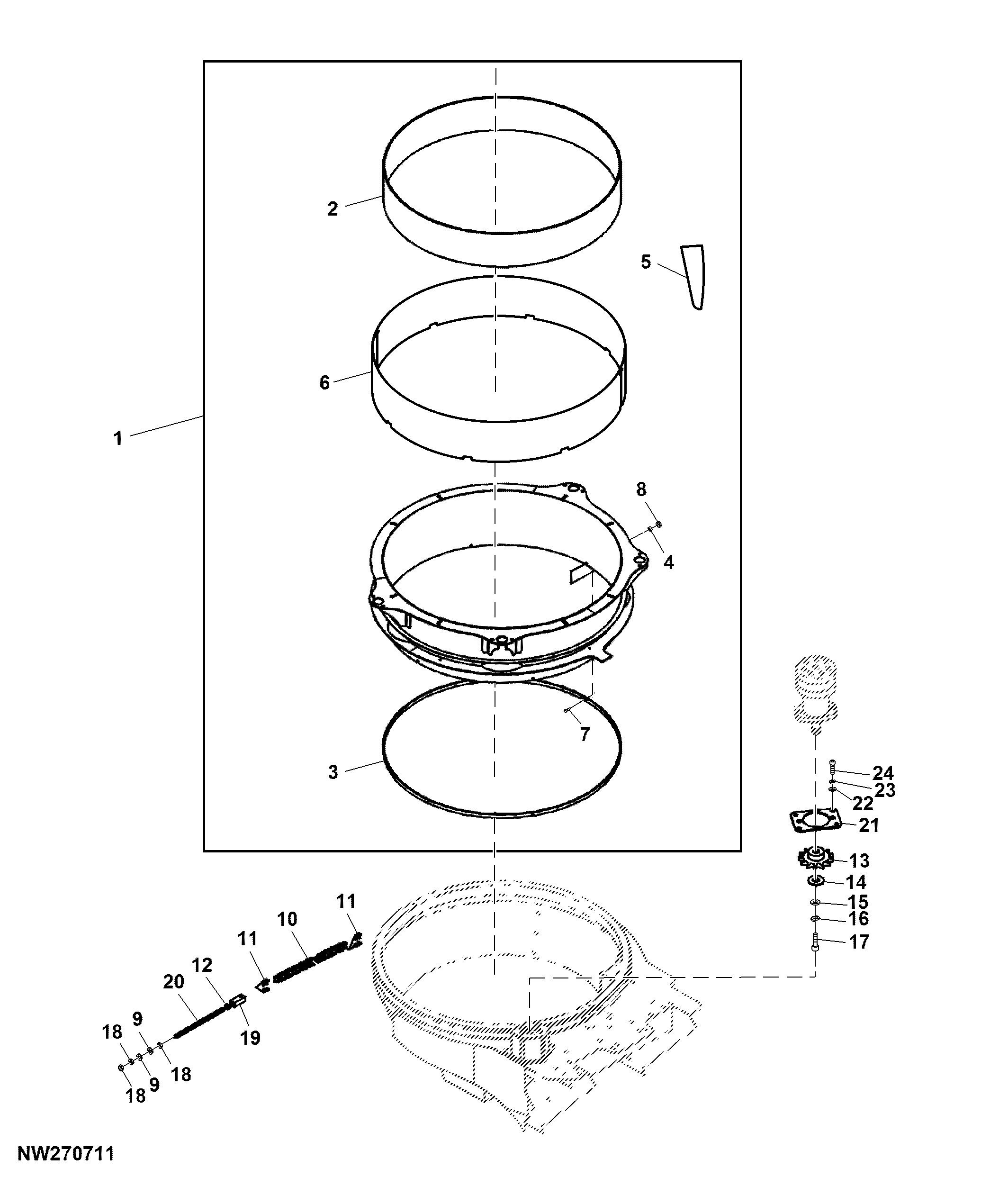 Primary Extractor - Extension Ring (Argentina)