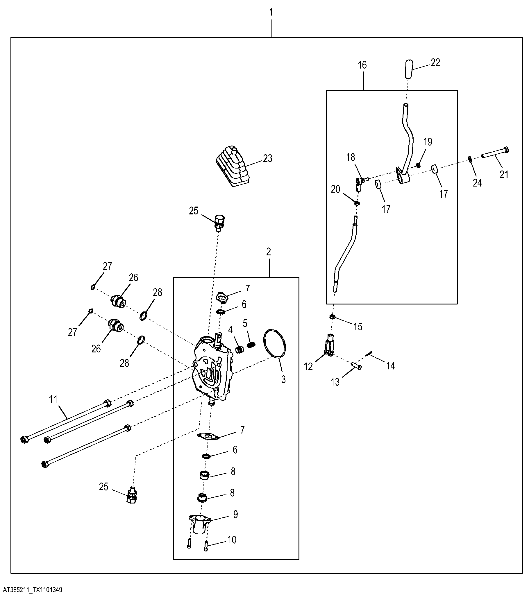 Auxiliary Valve w/ Linkage (Fifth Function)