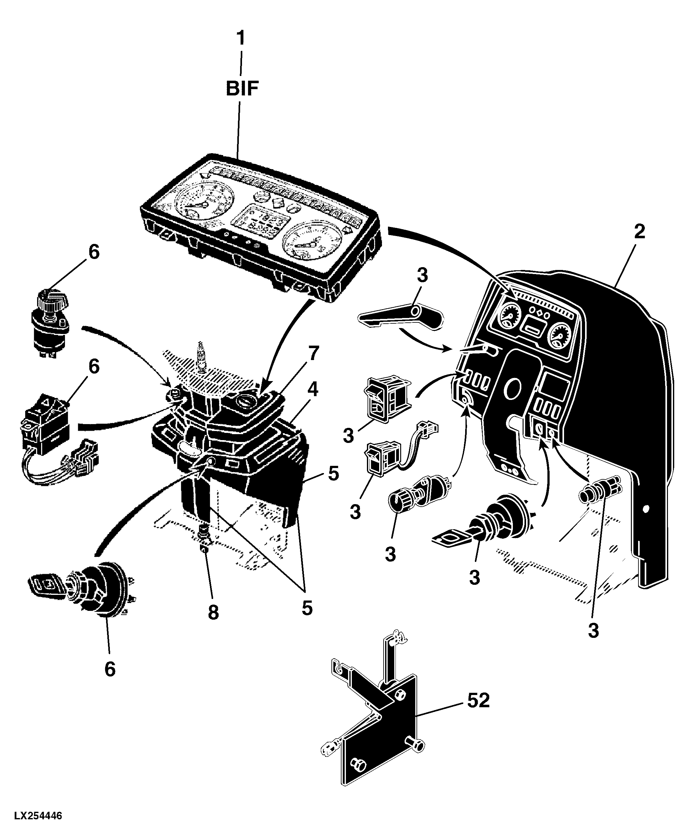 93 Operators Station, Controls And Accessories