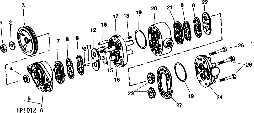 HYDRAULIC CHARGE PUMP (CESSNA NO. 24384-LAA)