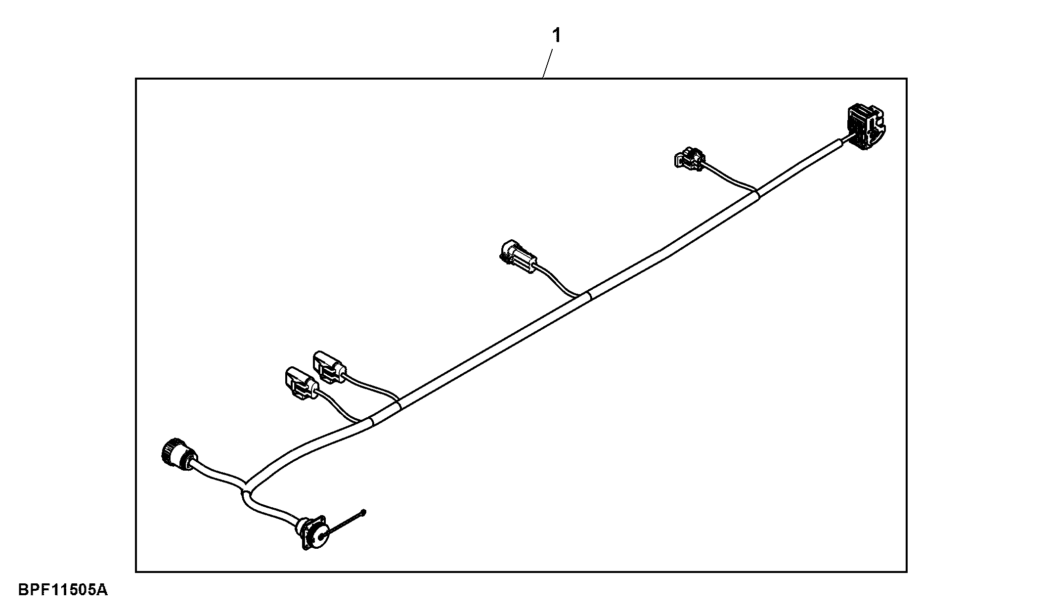 Attachment, Mobile RTK Harness for GreenStar™ Mobile Machines