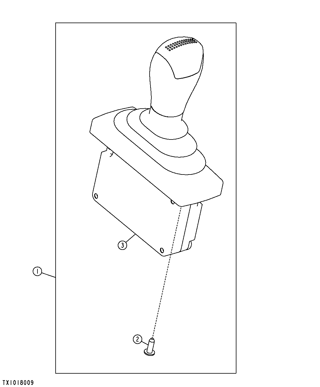 Integrated Grade Control Lever (Auxiliary Joystick)