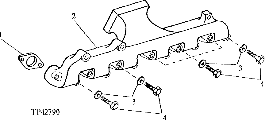 2815 Exhaust Manifold